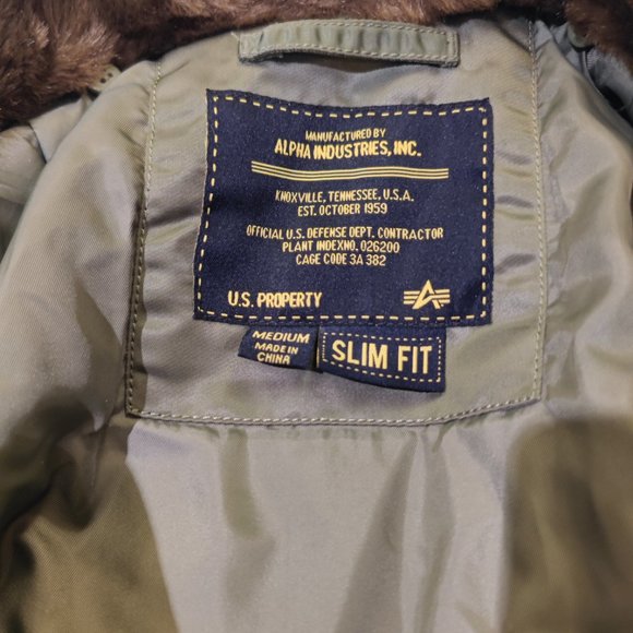 Alpha Industries Bomber B-15 Jacket - Picture 2 of 5